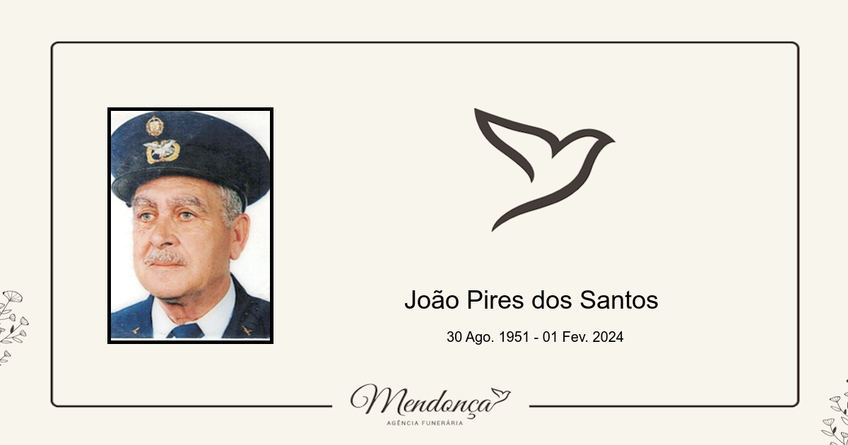 Obituário \ 2024 \ Escalos de Cima \ João Pires dos Santos Agência