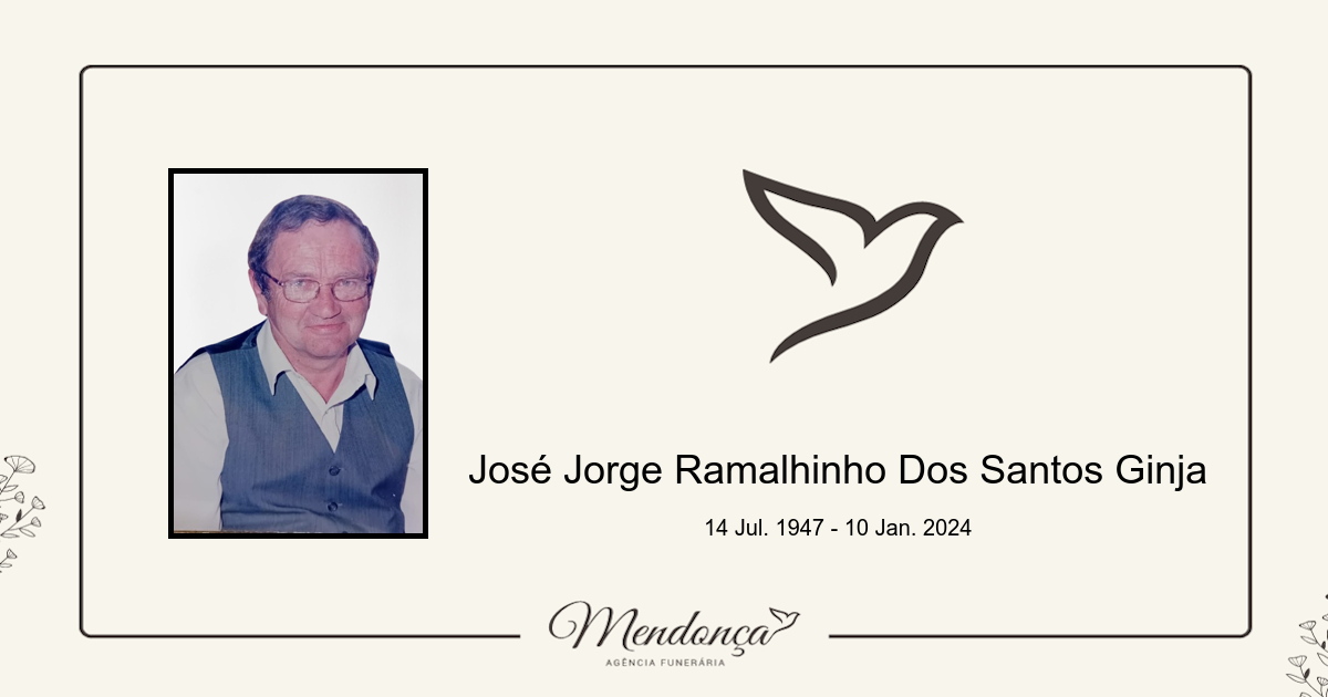 Obituário \ 2024 \ Tinalhas \ José Ginja Agência Funerária Mendonça